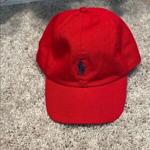 Polo by Ralph Lauren Bright Red Cap- Kids